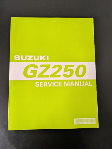 Genuine suzuki workshop manual - suzuki,
