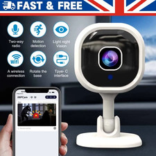 HD 1080P Wireless WiFi CCTV Indoor Outdoor Mini IP Camera Home Security Cam UK