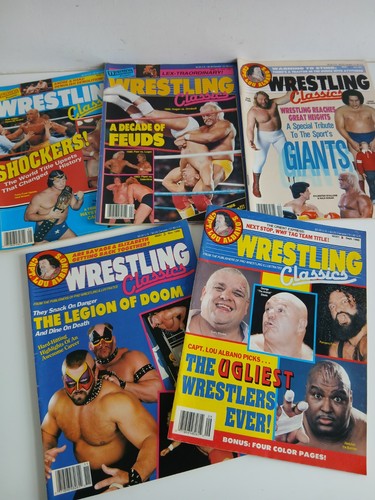 Vintage wresting magazines - vintage,