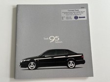 SAAB 95 9-5 2.0t 2.3t 3.0t V6 SE Aero Griffin SALOON Concept Saab Brochure 2000