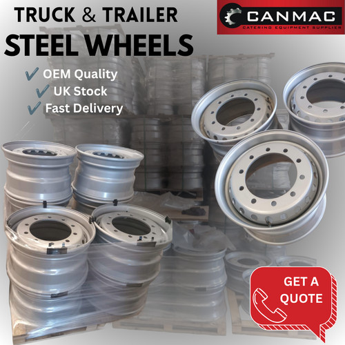 Truck trailer steel wheels - trailer,