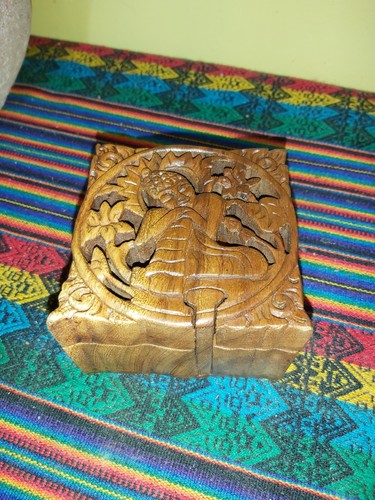 Hand carved suar - carved,
