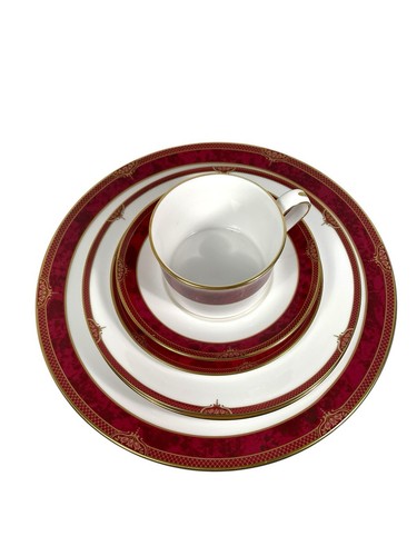 Spode bordeaux piece place - 6,