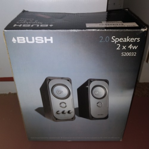Bush large speakers boxed - bush,