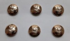 RAF Small Buttons British Royal Air Force Service Dress Ring Back Queens Crown