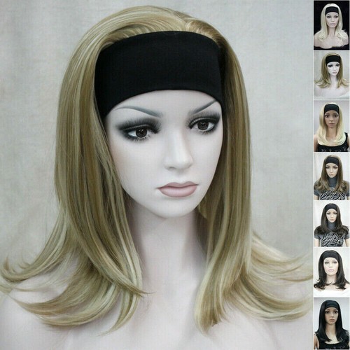 Colors half wig long - 3/4,