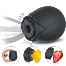 Rose Vibrator Sucking Nipple