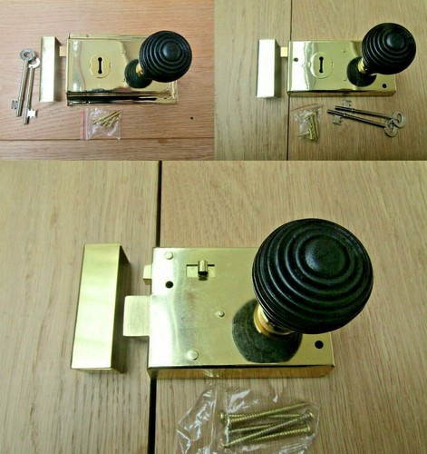 Rim lock door knob - rim, sets
