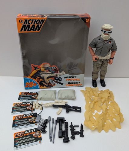 Vintage action man desert - vintage,