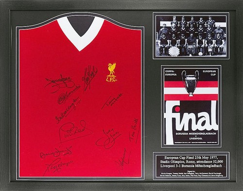 Framed liverpool 1977 retro - 1977,