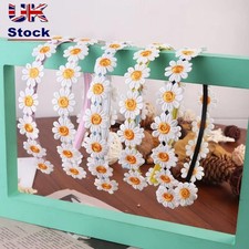 Wash Face Headband Daisy Hairband Hair Ornament Headwear  for Women Lady Girl