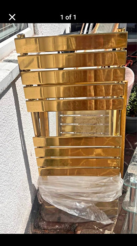 Bnip gold radiator 1200mm - 1200mm, x