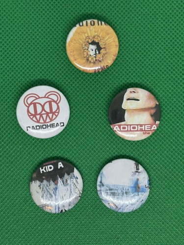 Set badges radiohead - set, 5