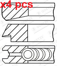 X4 PCS 0811440010 FITS BMW 3