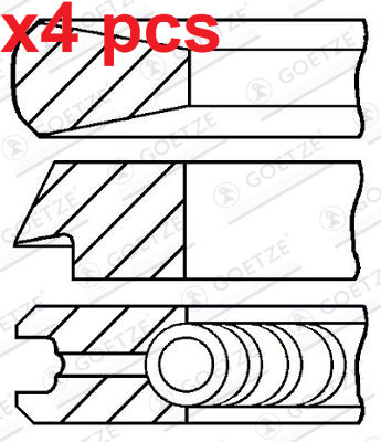 Pcs 0811440010 fits bmw - 0811440010, 3
