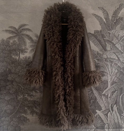 Next afghan coat viral faux - coat,