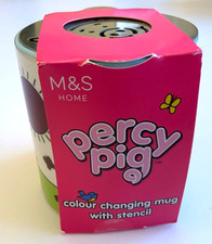 M&S Percy Pig Mug Heat Colour