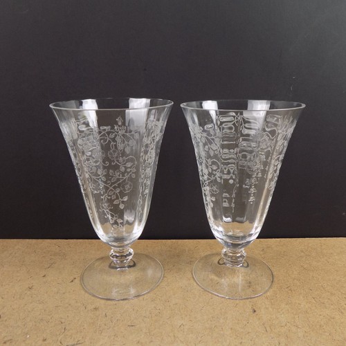 Fostoria arcady etched - 2,
