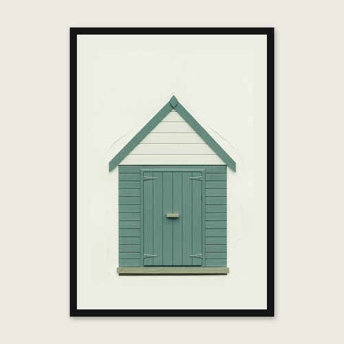 Framed collage print a - print,