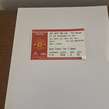 Rare manchester united west - v,
