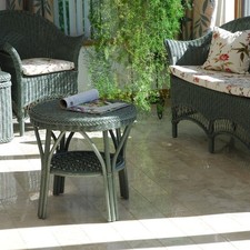 4pcs wicker Lloyd loom style