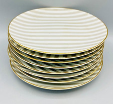 Vintage Grey and White Striped