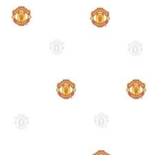 Original Manchester United FC Wallpaper 10M X 50Cm White