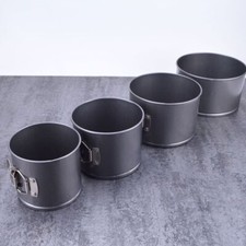 4/5/6/7inch Cake Mold Round DIY Cakes Pastry Baking Tin Pan Removable Bottom UK