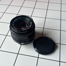 Canon FD 50mm f/1.8 Fast Prime
