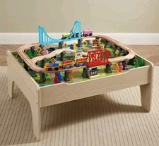 Toylife Wooden 100 Piece Train Table
