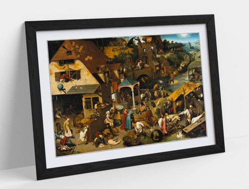 Netherlandish proverbs pieter - netherlandish,