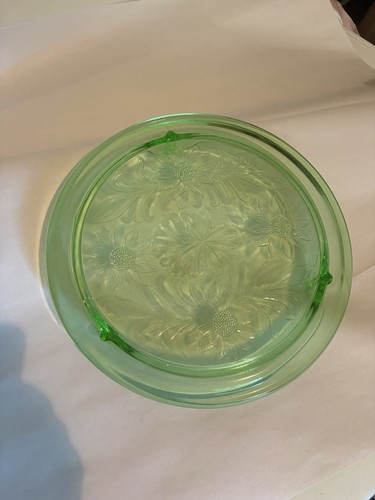 Vtg jeannette uranium glass - jeannette,