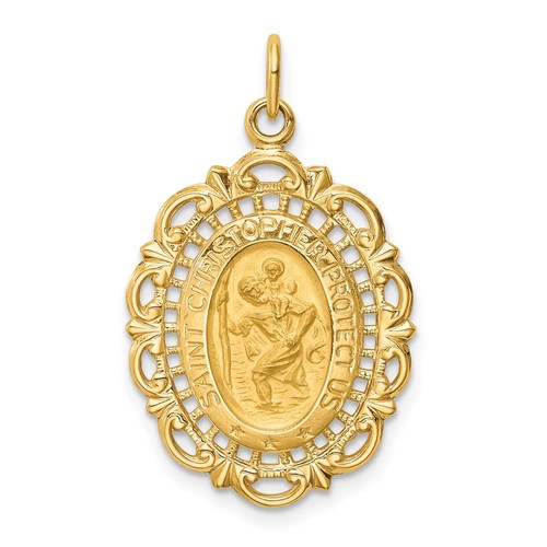 14k yellow gold solid medium - gold,