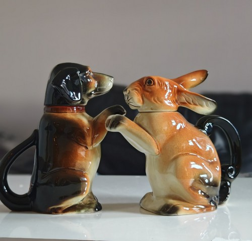 Dachshund dog shaped - shaped, teapot