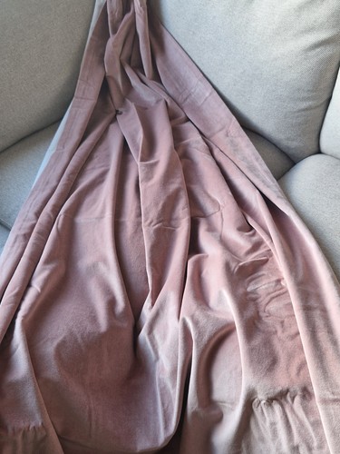 Vintage blush pink - pink, pair