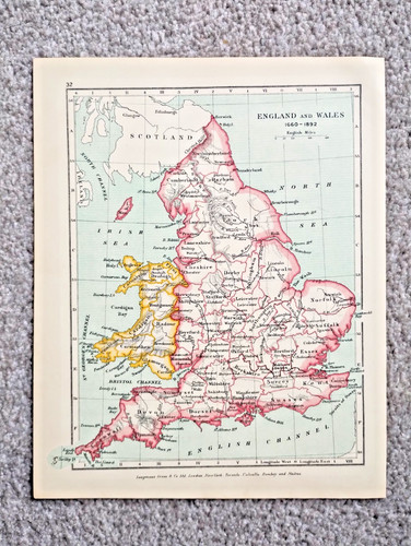 England and wales between 1660 - england,