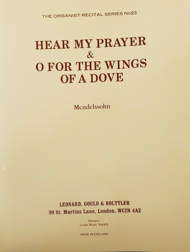 Hear prayer o for - hear, the