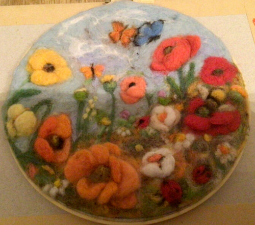 Needle wool felted handmade - ,