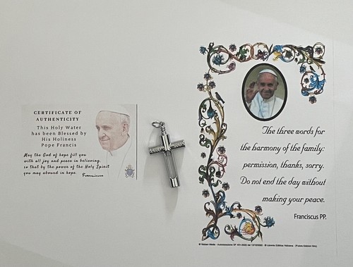 Blessed holy water from in - blessed,