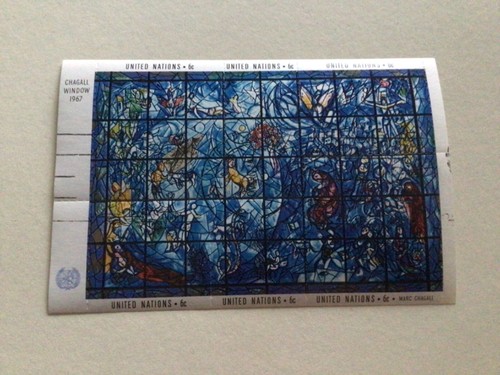 Chagall window 1967 - chagall, united