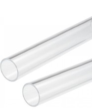 Clear Acrylic Pipe Rigid Round Tube 36mm ID 40mm OD 10in – For Lamps & Lanterns