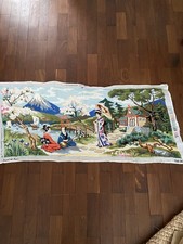 Completed French tapestry