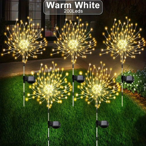 Solar fireworks lights outdoor - solar,