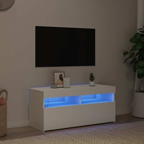 Cabinet with led lights - tv,