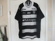 HULL FC RUGBY LEAGUE HOME SHIRT 2020 SIGNED BY LEWIS MARTIN 22 ISC 2XL VG