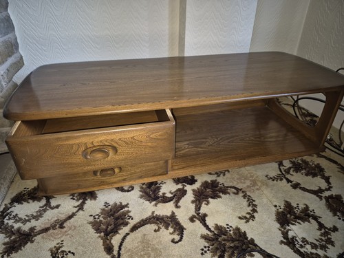 Ercol and media table - ercol,