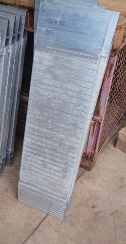 Aluminium loading ramp - aluminium,