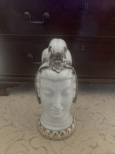 Grecian Style Porcelain Bust  made In Italy