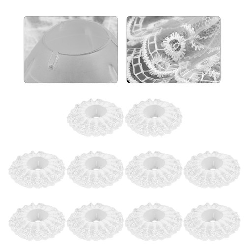 Pcs bouquet holder lace - 10,