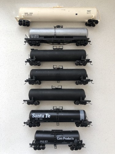 Kit built tank cars wagons - 7,